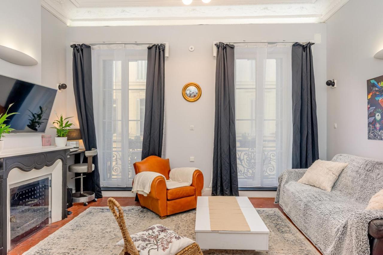 Nouvel Appartement De Caractere Et Climatise A La Joliette Marseilles Buitenkant foto