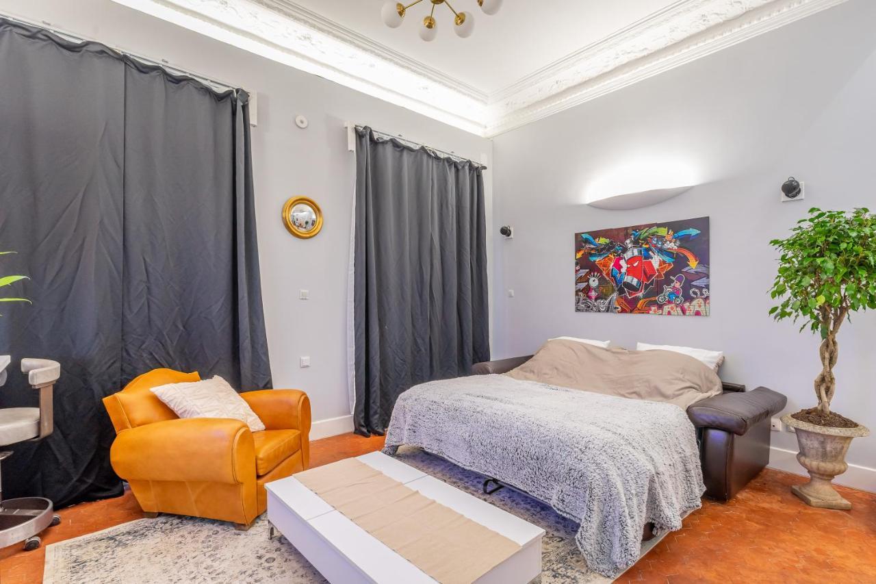 Nouvel Appartement De Caractere Et Climatise A La Joliette Marseilles Buitenkant foto