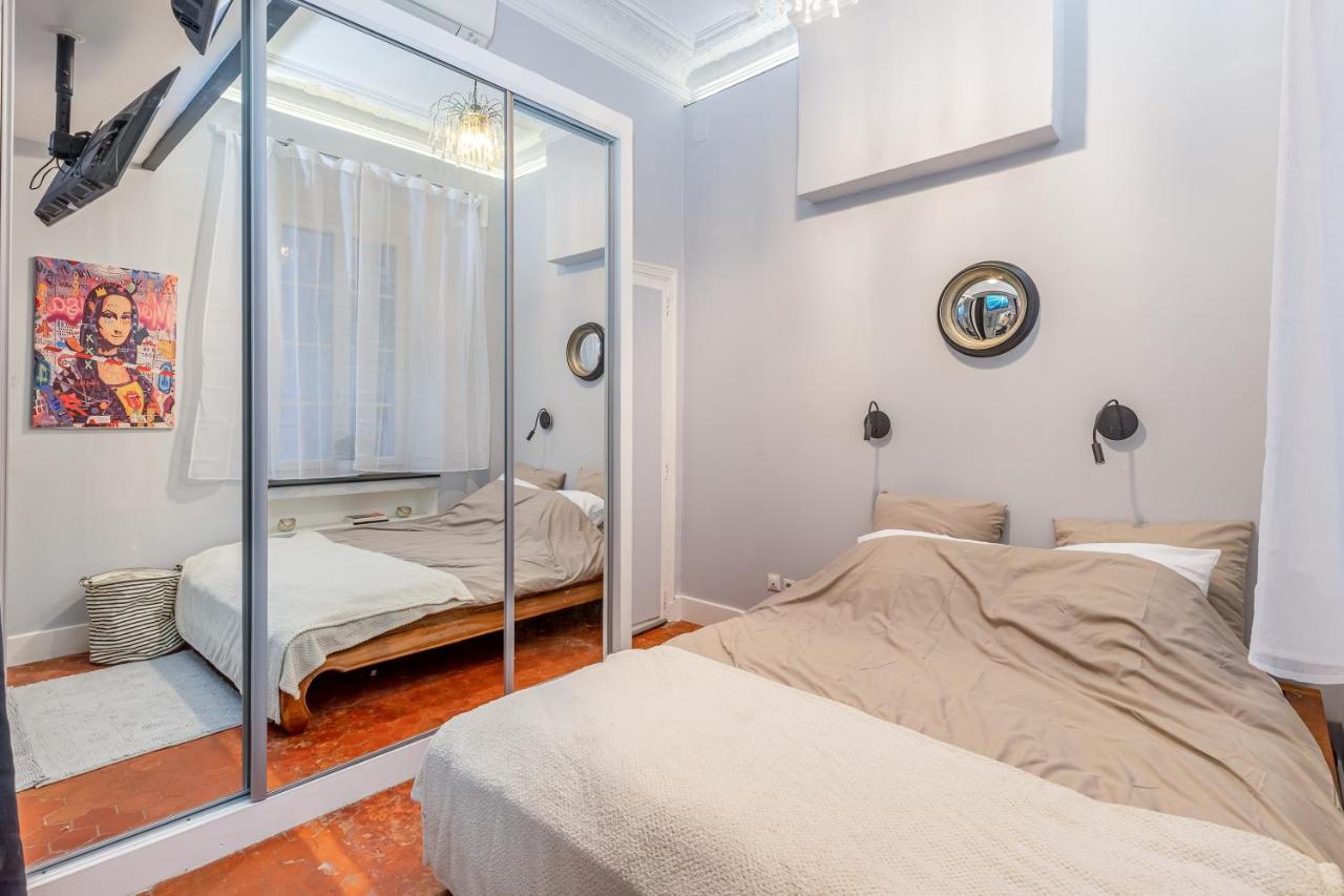 Nouvel Appartement De Caractere Et Climatise A La Joliette Marseilles Buitenkant foto