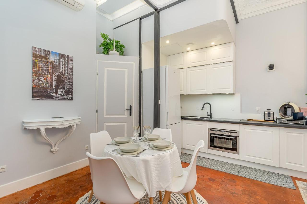 Nouvel Appartement De Caractere Et Climatise A La Joliette Marseilles Buitenkant foto